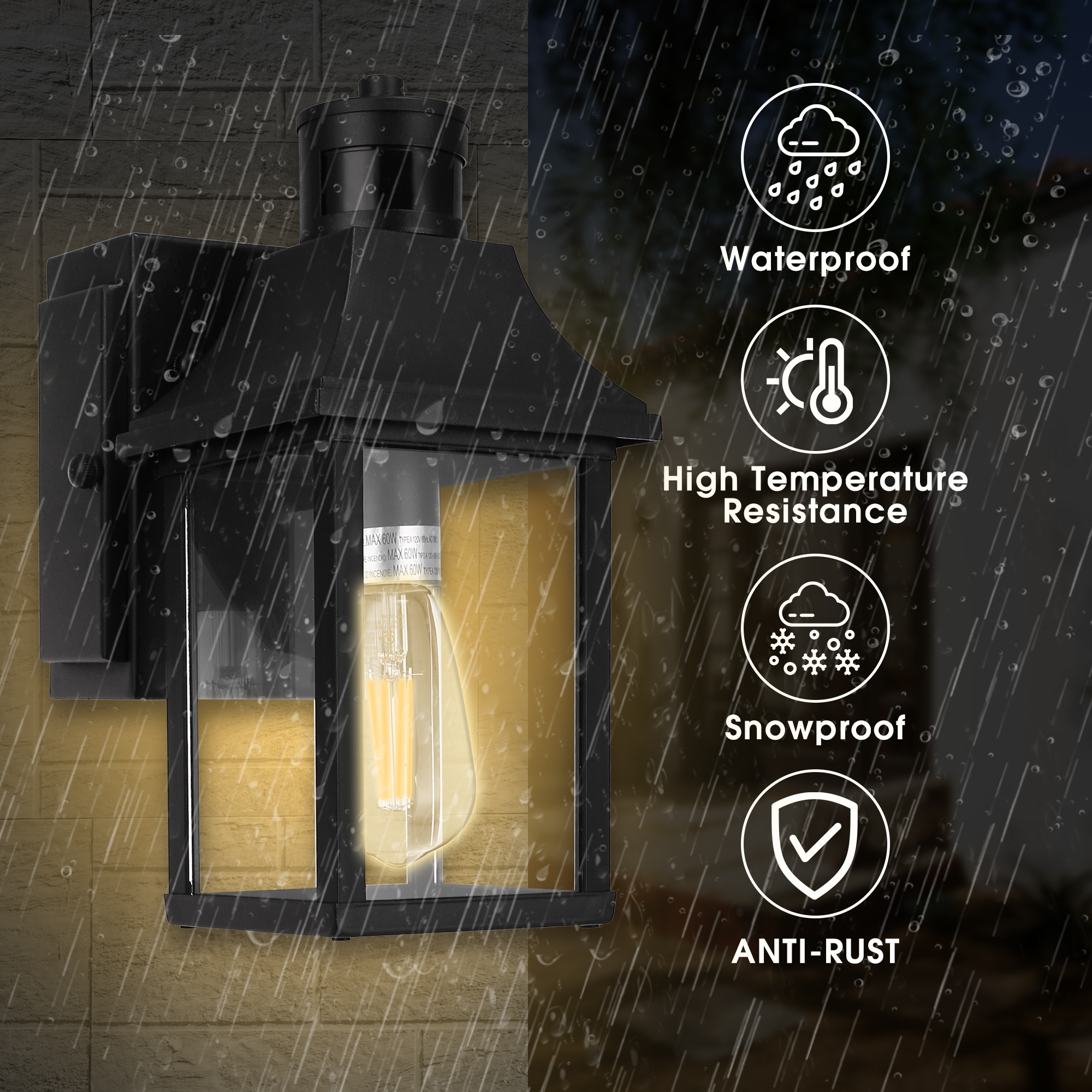 DORESshop LSC-WL108 Outdoor-Wall-Lighting - View #2