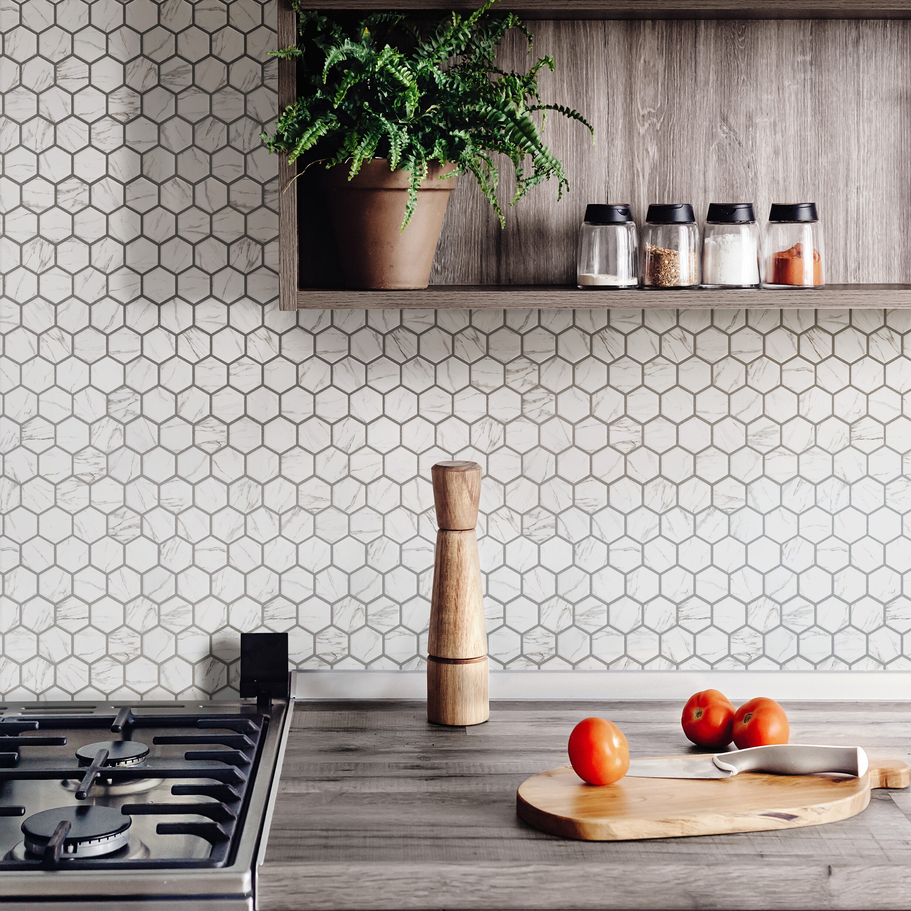 Affinity Tile S1FTC2FLWH Tile-Samples - View #10