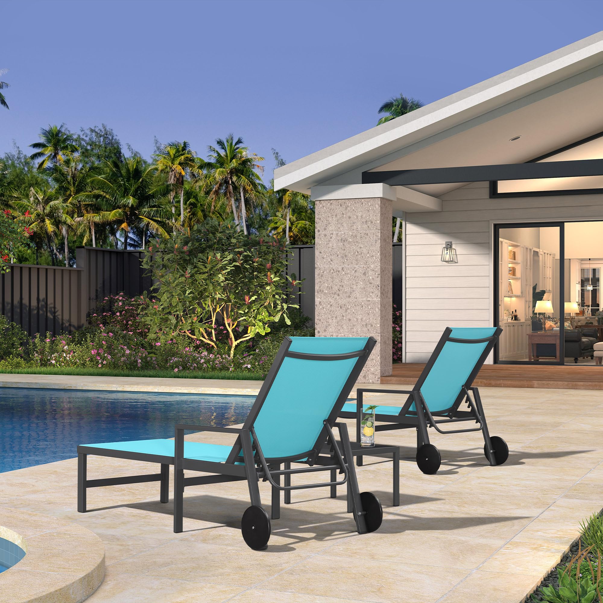 PURPLE LEAF LS04-CLS03-ZJAR-BL Patio-Chairs - View #3