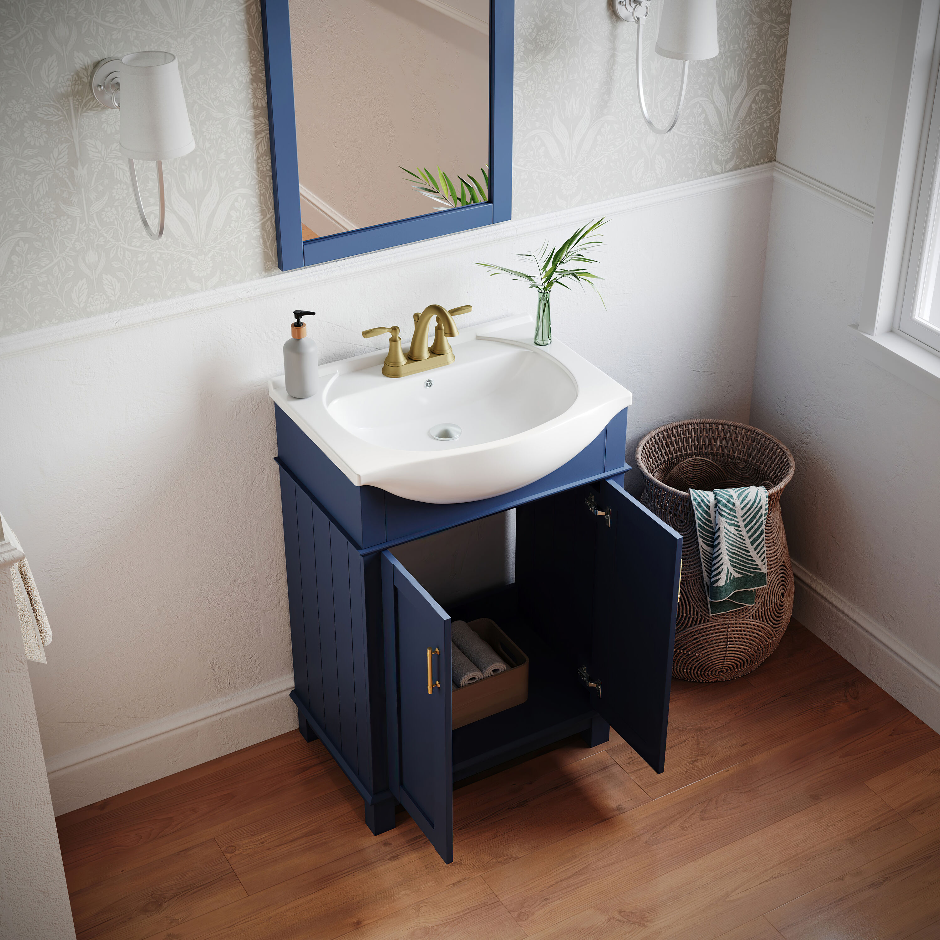 Fresca FVN2302RBL-CMB Bath-Vanity-Combo - View #4