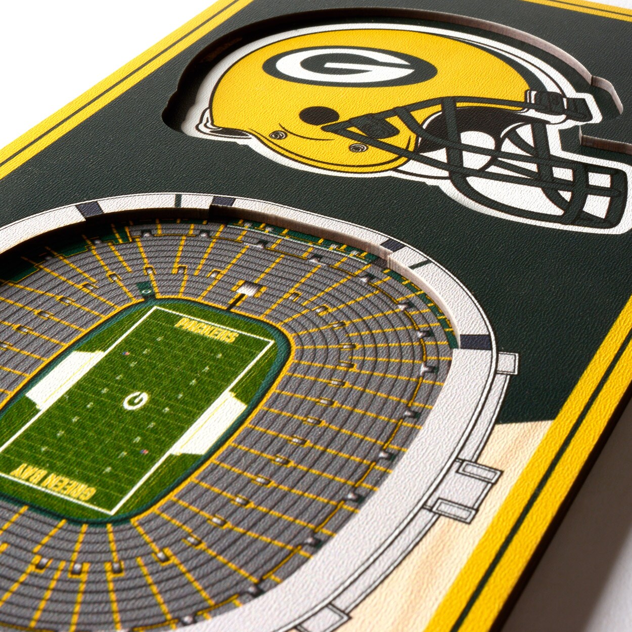 : YouTheFan NFL Green Bay Packers 3D StadiumView