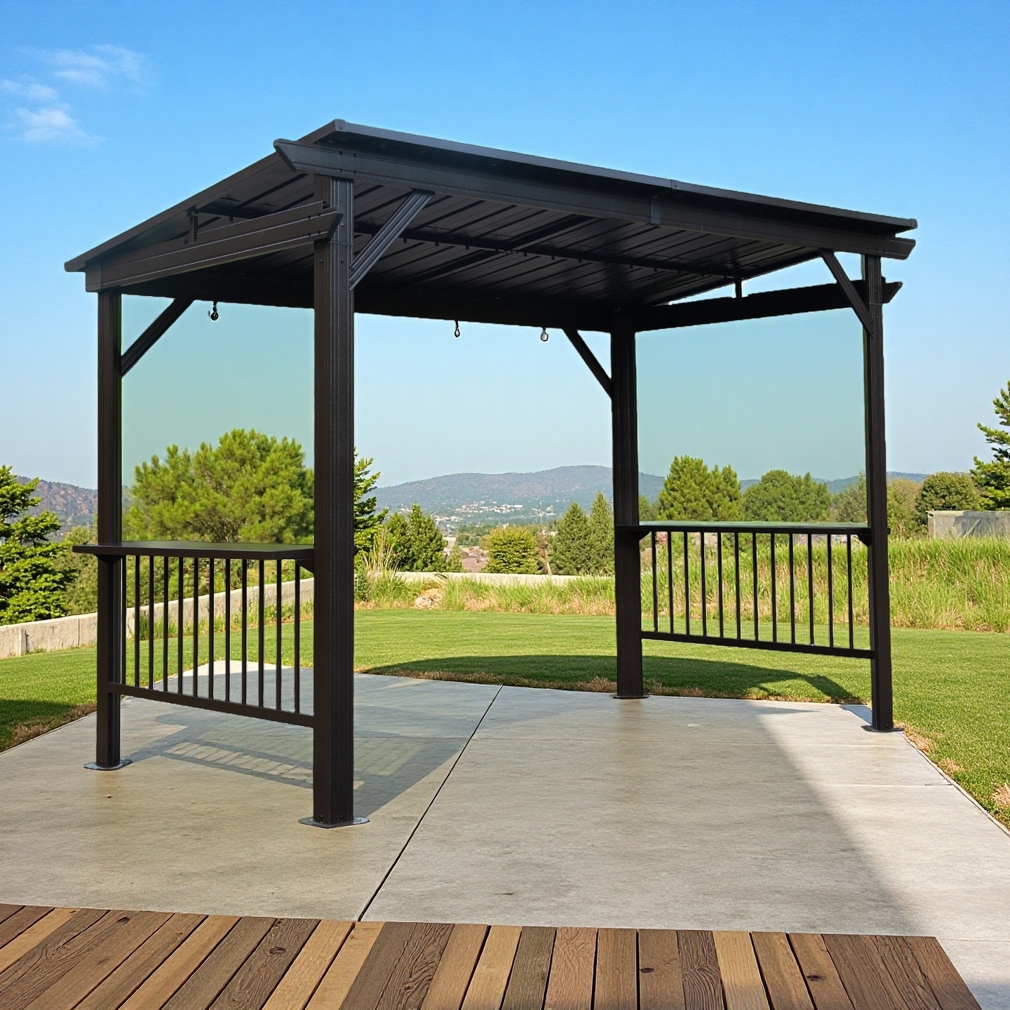 ToolCat BZ2-29-PW Wood-Resin-Gazebos - View #13