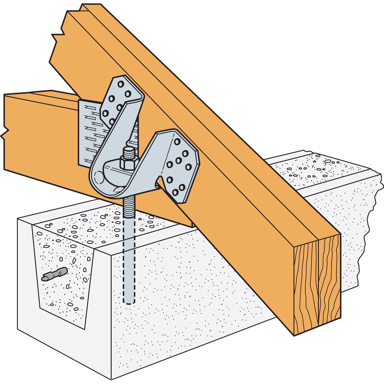 Simpson Strong-Tie VGT Trusses-And-Rafter-Ties - View #7