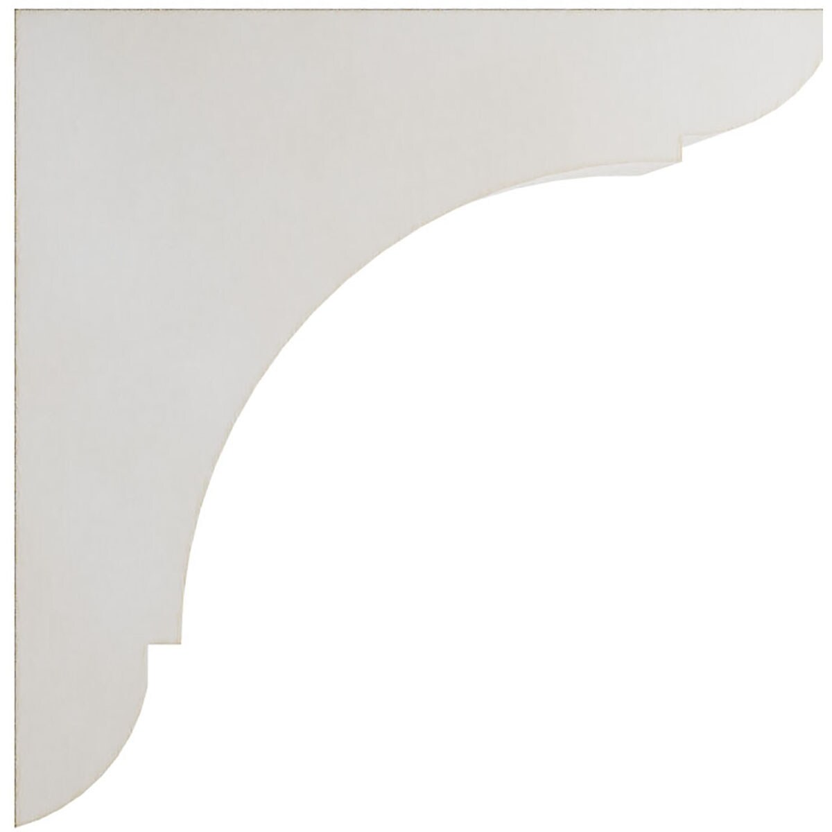 Ekena Millwork BKTWD01X06X06OLWH Exterior-Brackets-Braces - View #3