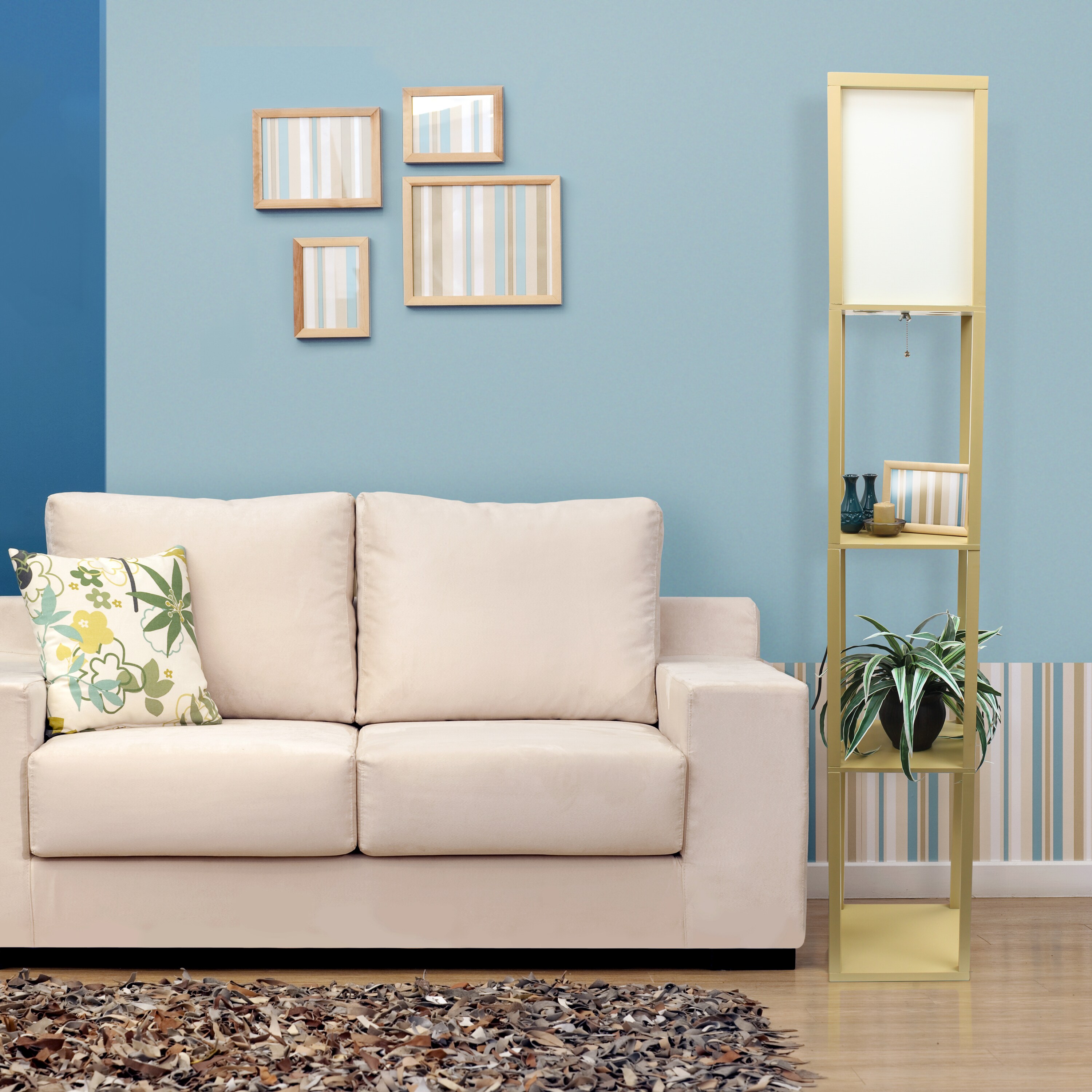 Simple Designs LF1014-TAN-LB floorlamps - View #3