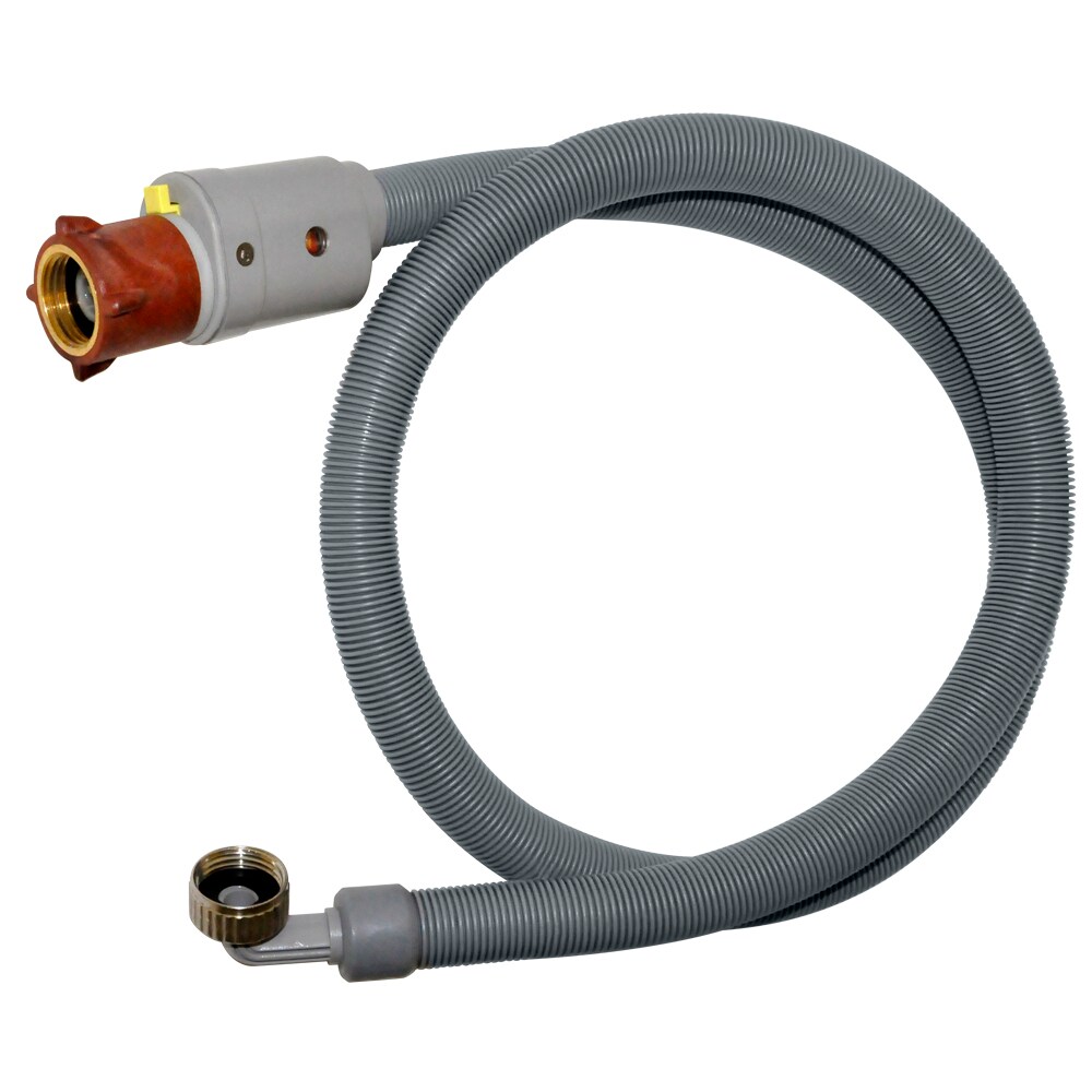 Danco 10763 2-Pack 6-ft 0.375-in Hose Thread Inlet x 0.75-in Hose Thread Outlet PVC Washing Machine Connector