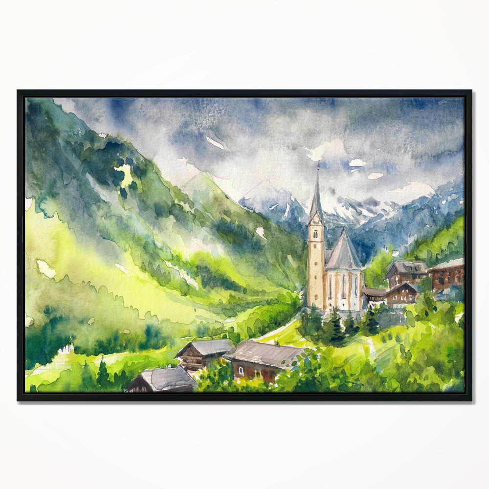 Designart FL8585-22-14-FLB Wall-Art - View #2