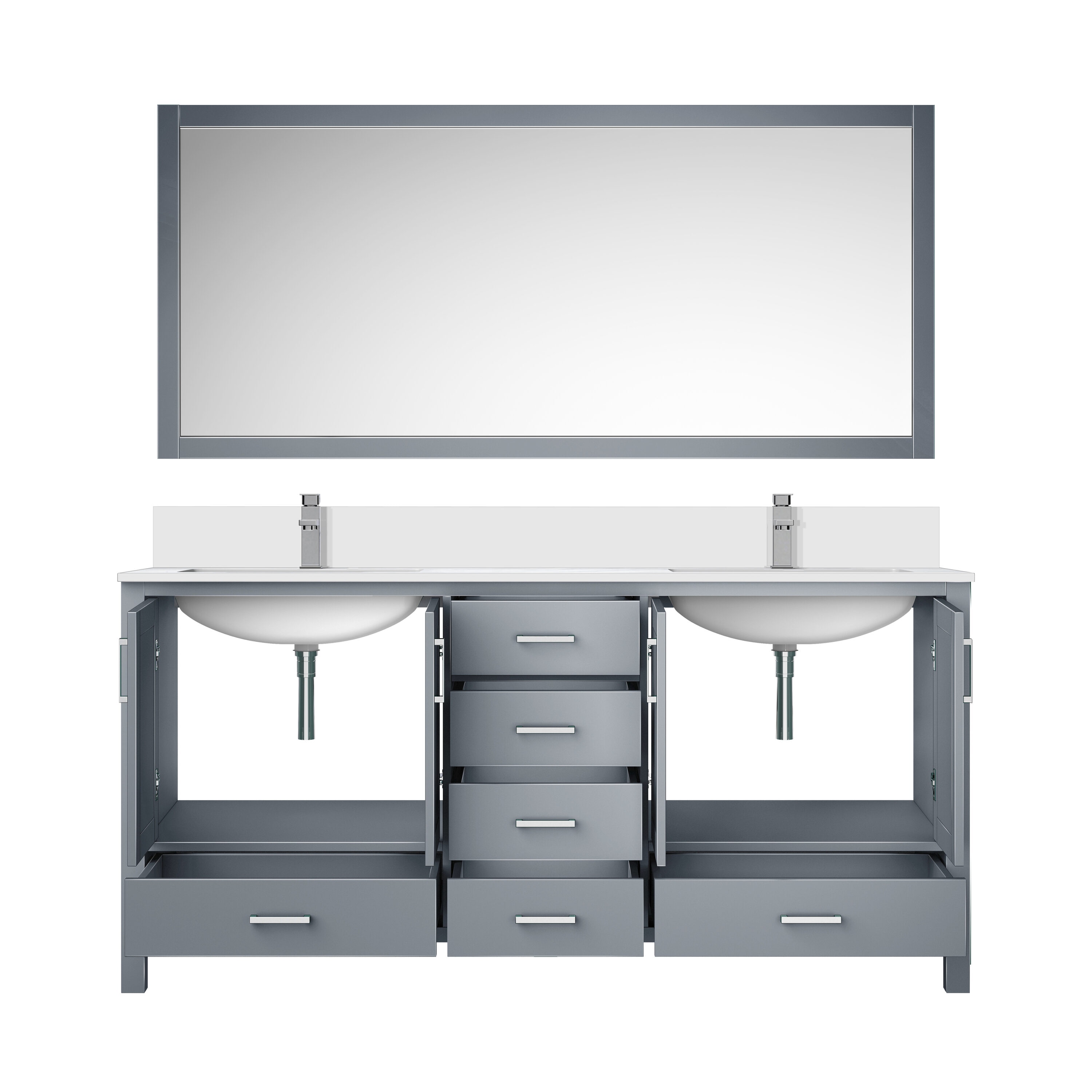 Lexora LVJ72DB311 Bath-Vanity-Combo - View #4