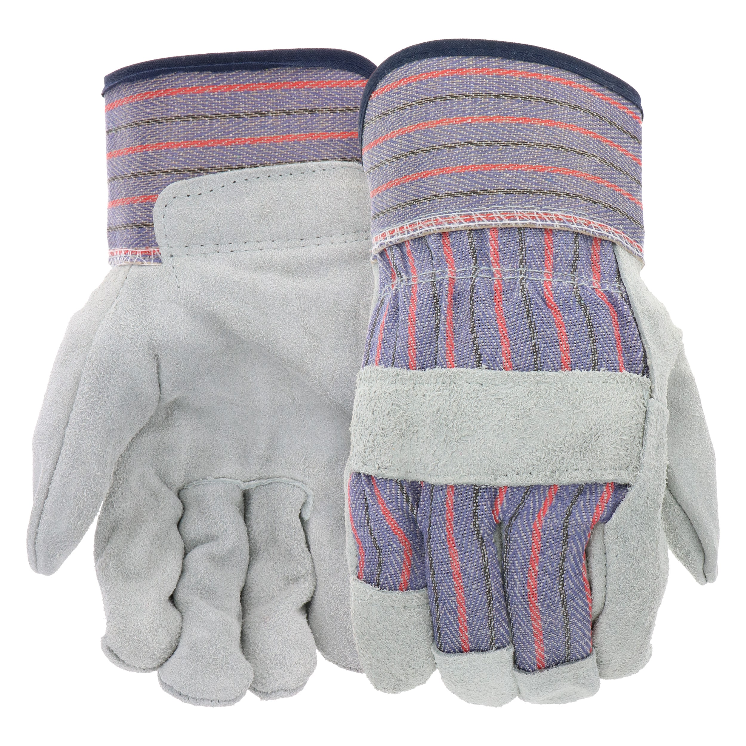Project Source Large Leather Construction Gloves, (1-Pair) in the Work  Gloves department at
