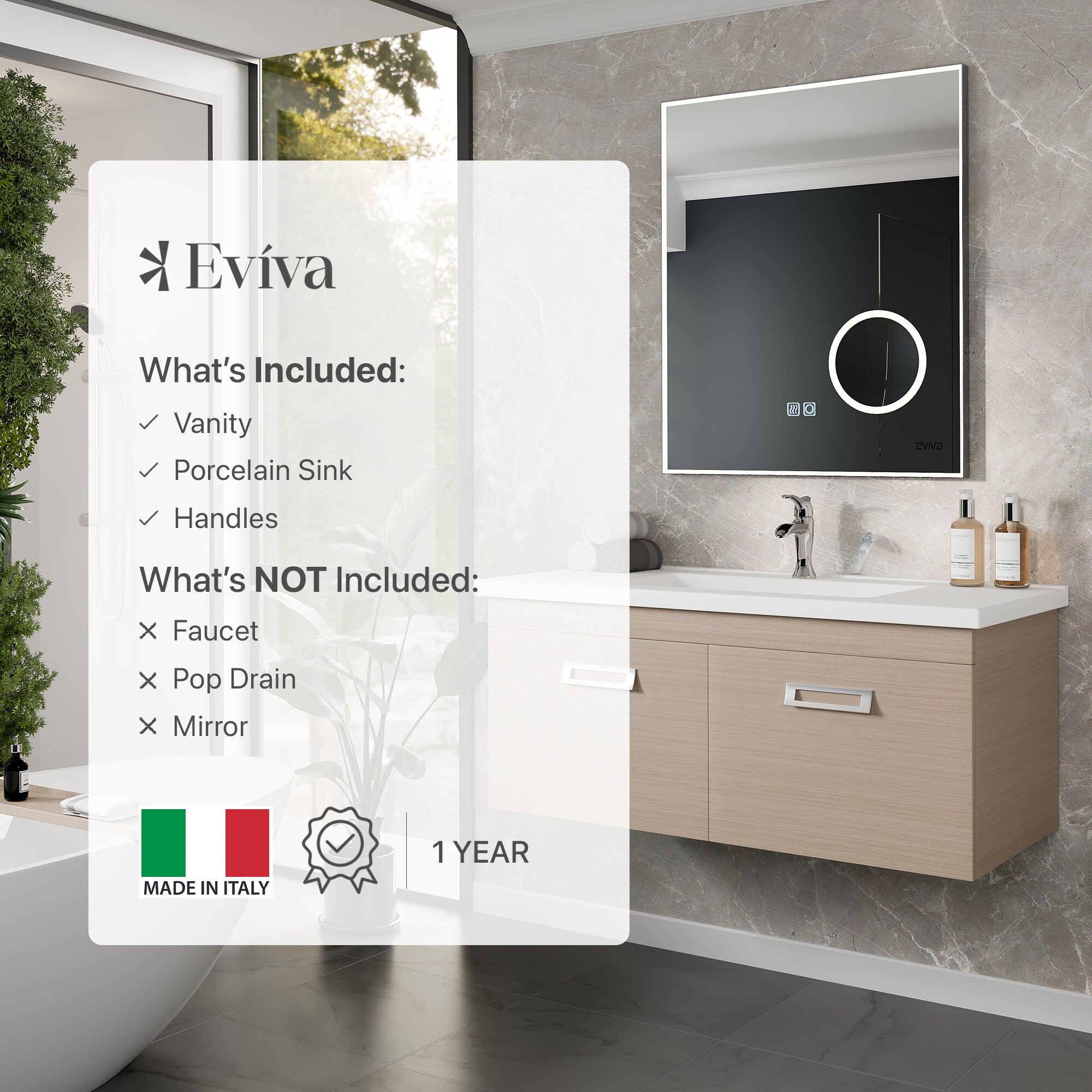 Eviva EVVN391-38LOK-2DOOR Bath-Vanity-Combo - View #7