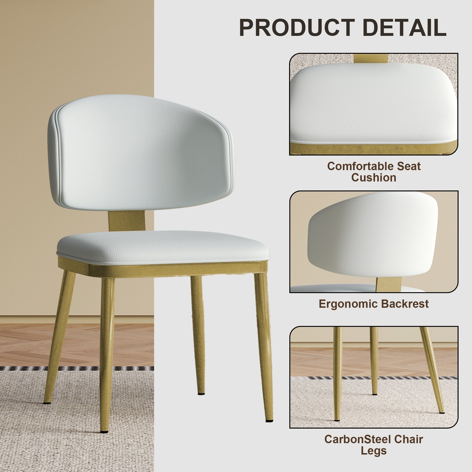 SunJet 2C2KQ21R4PTZ Dining-Chairs - View #5