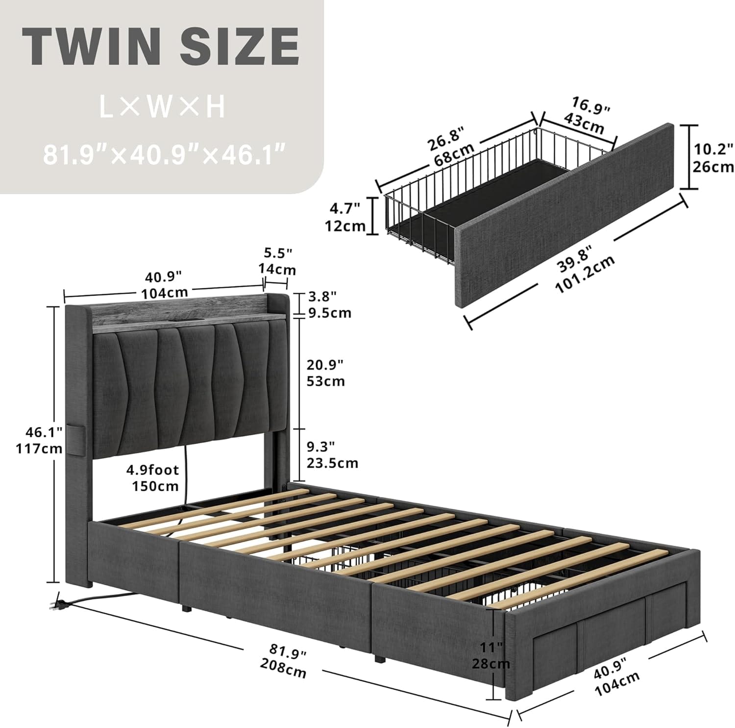 Anctor SIKJIR4TB2F7AYQ8 beds - View #2