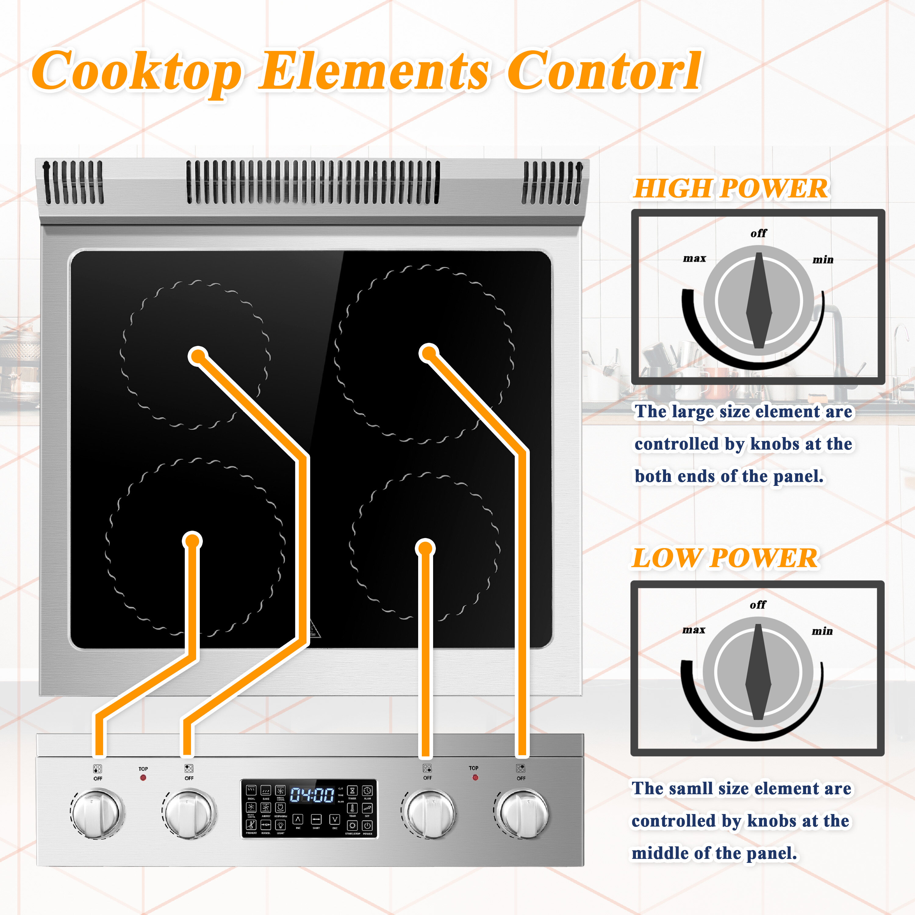 Avanti Portable Oven Multi-Function with Convection Rotisserie and Dual  Burner Cooktop, 60 Minute Timer and Auto Shut-Off, 1.4 Cu.Ft., Black