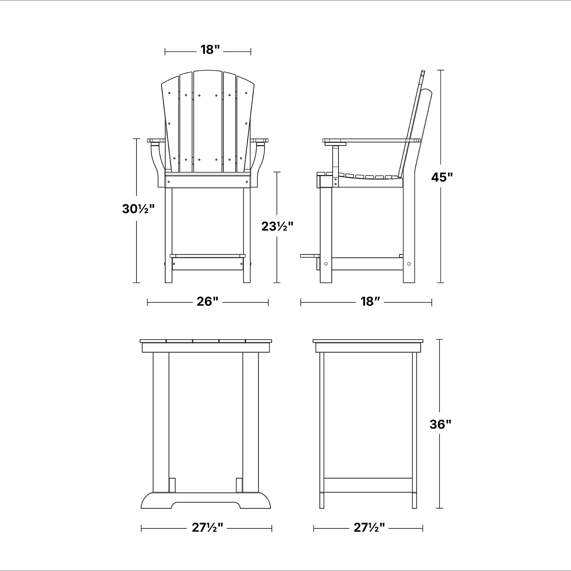 Wildridge LCC-170-CR Patio-Dining-Sets - View #4
