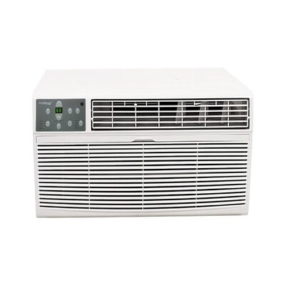 Koldfront 350 Sq Ft 115 Volt White Through The Wall Air Conditioner In Conditioners Department At Com - Heater Air Conditioner Wall Unit
