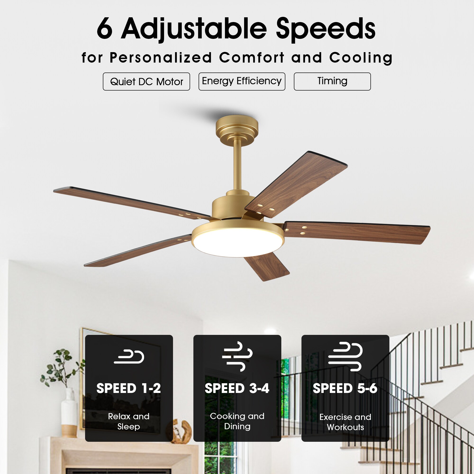 VACZON VZA01A117GD Ceiling-Fans - View #7