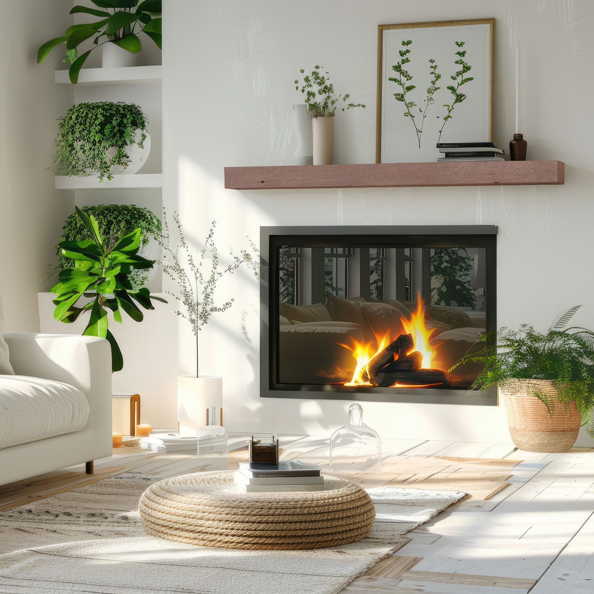 Ornamental Mouldings ARCHDALE-5NATROA Mantel-Shelves - View #2