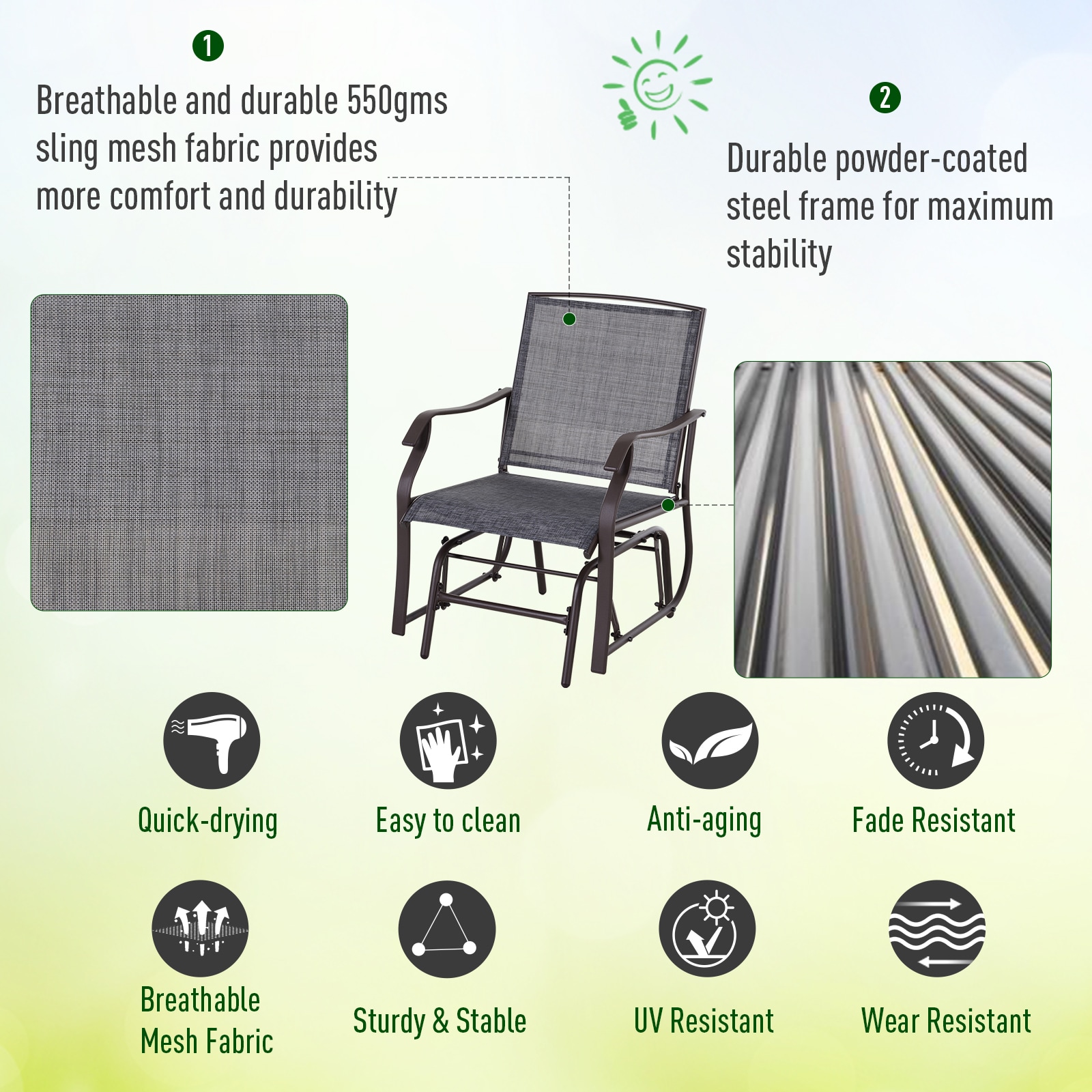 Siavonce XH72596 Patio-Chairs - View #3