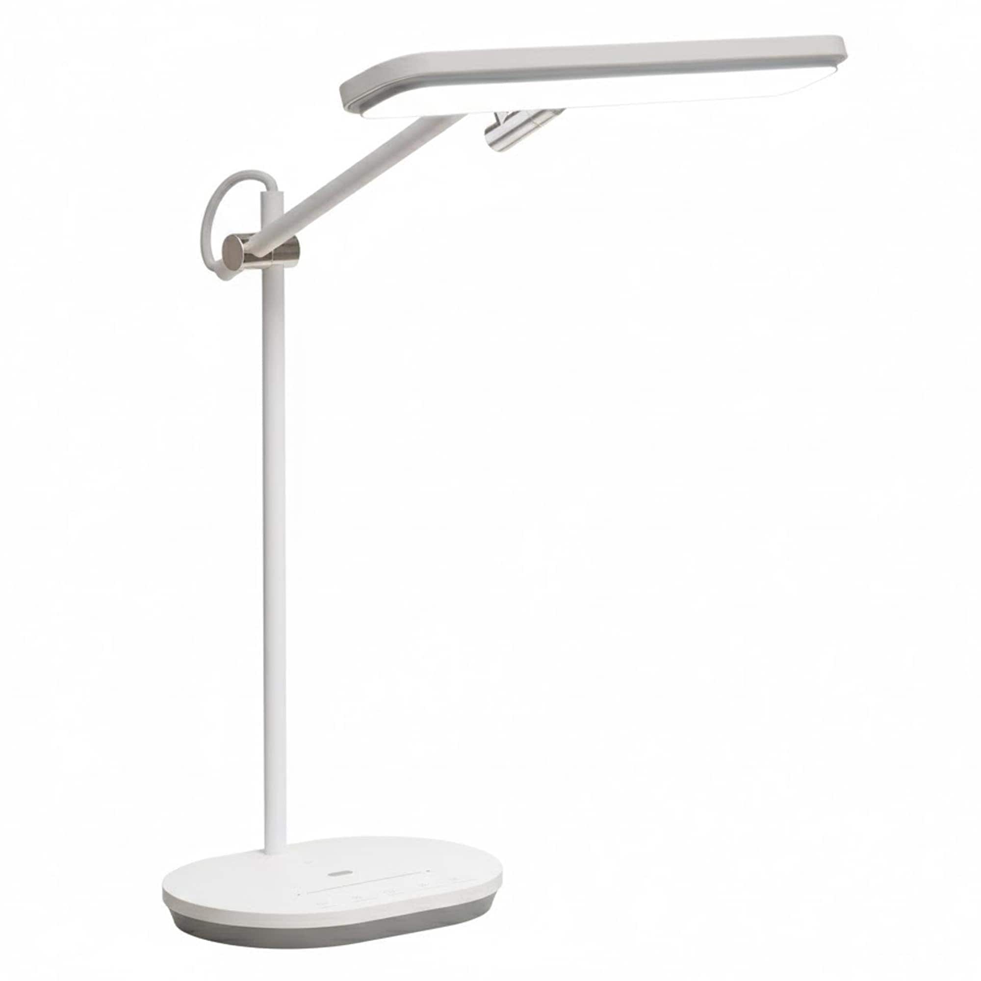  LED Desk Lamp with Full Spectrum Light CRI 98 Eye Caring Task Lamp with Gesture Control Auto Dimming Multi Angle Adjustable Reading Lamp for Office Study Crafting