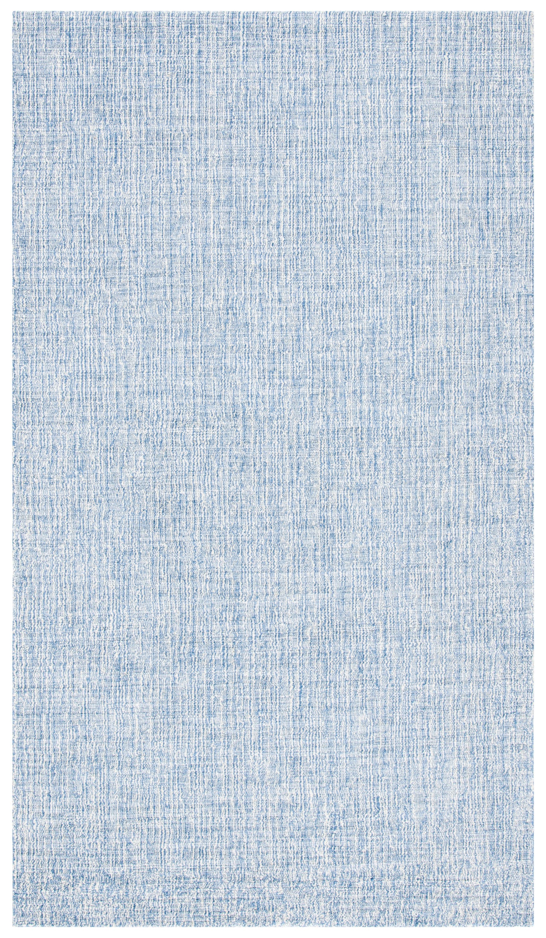 Safavieh NFB801N-5 Natural Fiber Itzer 5 x 8 (ft) Loomed Jute Dark Blue Rectangular Indoor Solid French Country Area rug