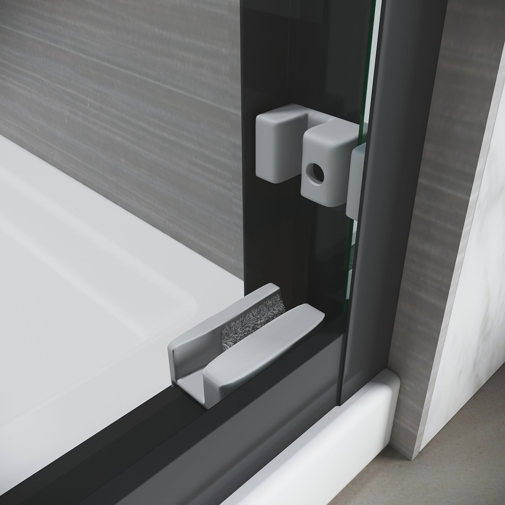LIVIZA GIJ-SD008-60MB Bathtub-Doors - View #7