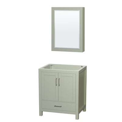 Wyndham Collection Daria 29-in White Bathroom Vanity Cabinet (Mirror Included) Wyndham Collection Daria 29-in White Bathroom Vanity Cabinet (Mirror Included)