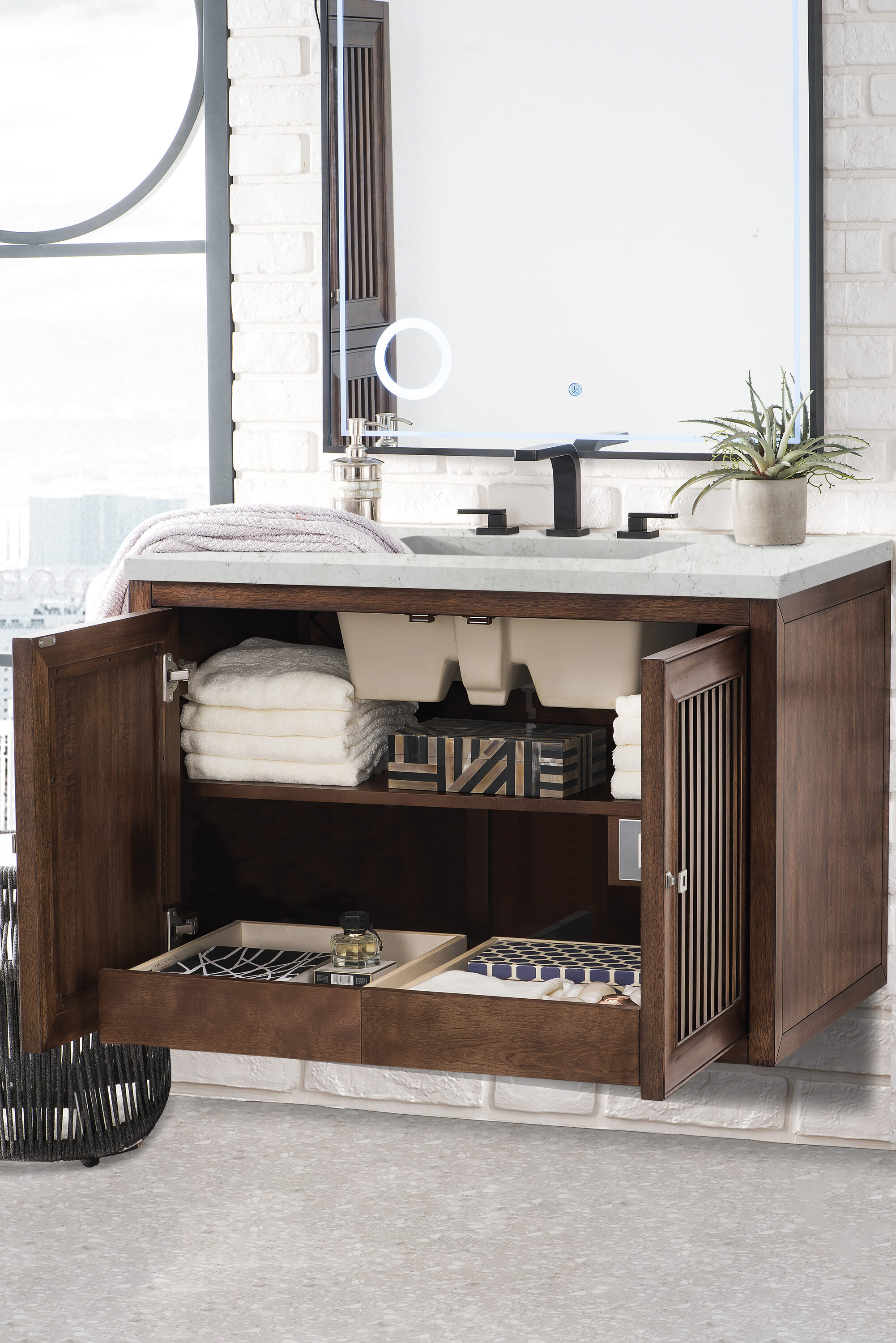 James Martin Vanities E645-V36-MCA-3EJP Bath-Vanity-Combo - View #5