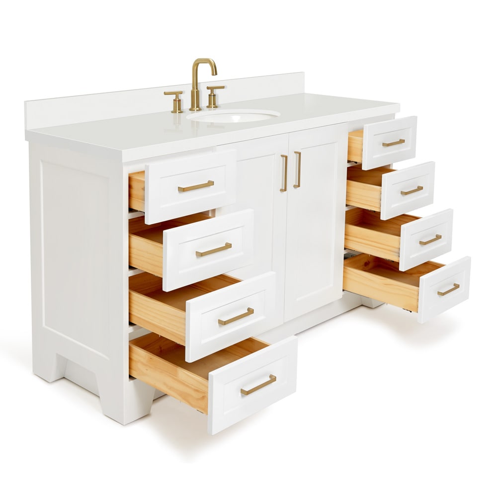ARIEL Q061SWQOVOWHT Bath-Vanity-Combo - View #5