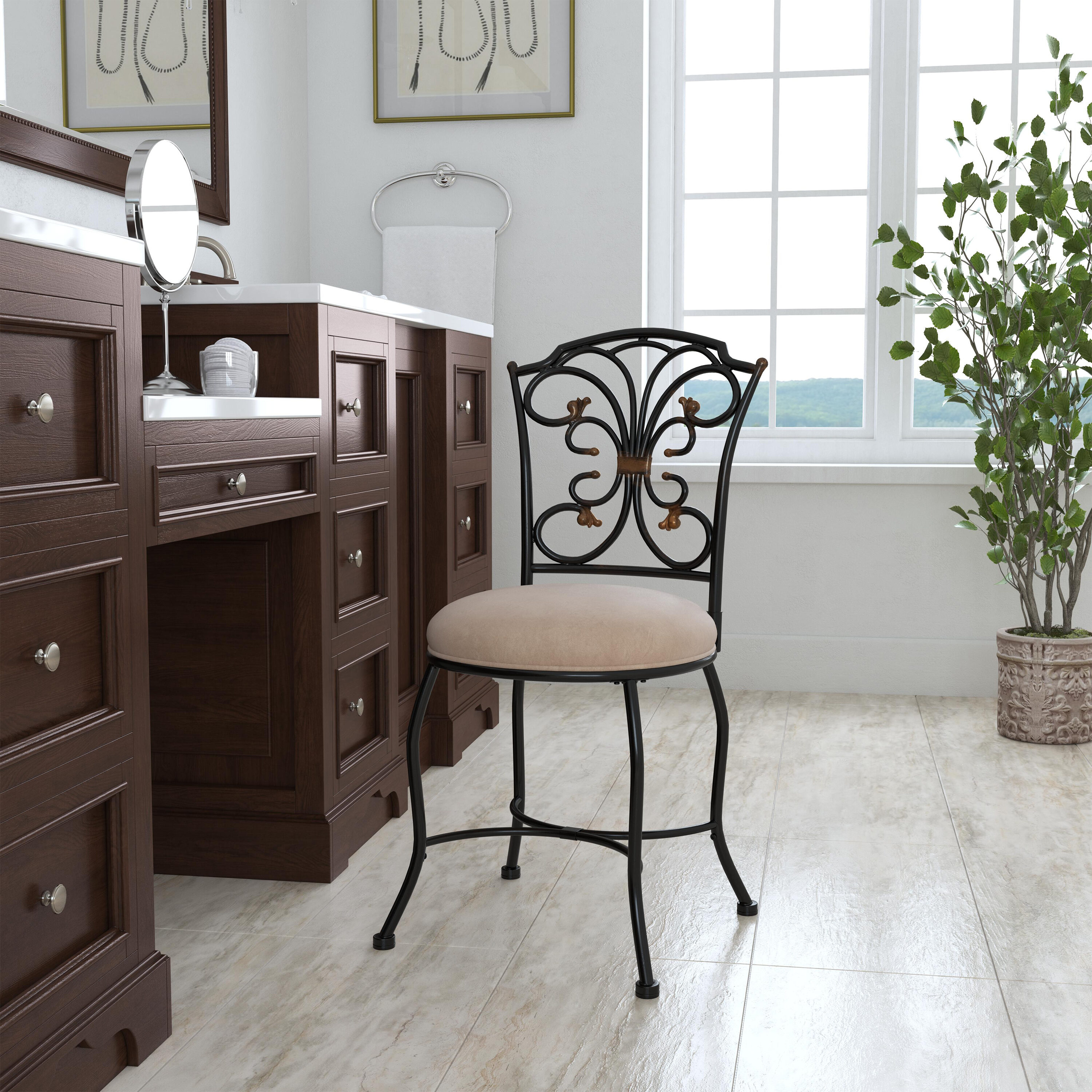 Hillsdale Furniture 50833A Vanity-Stools - View #4