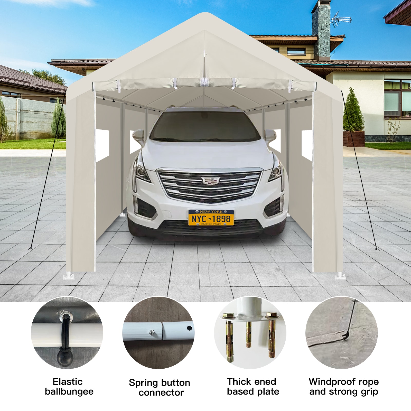 Siavonce XHS00089 Carport-Covers - View #5