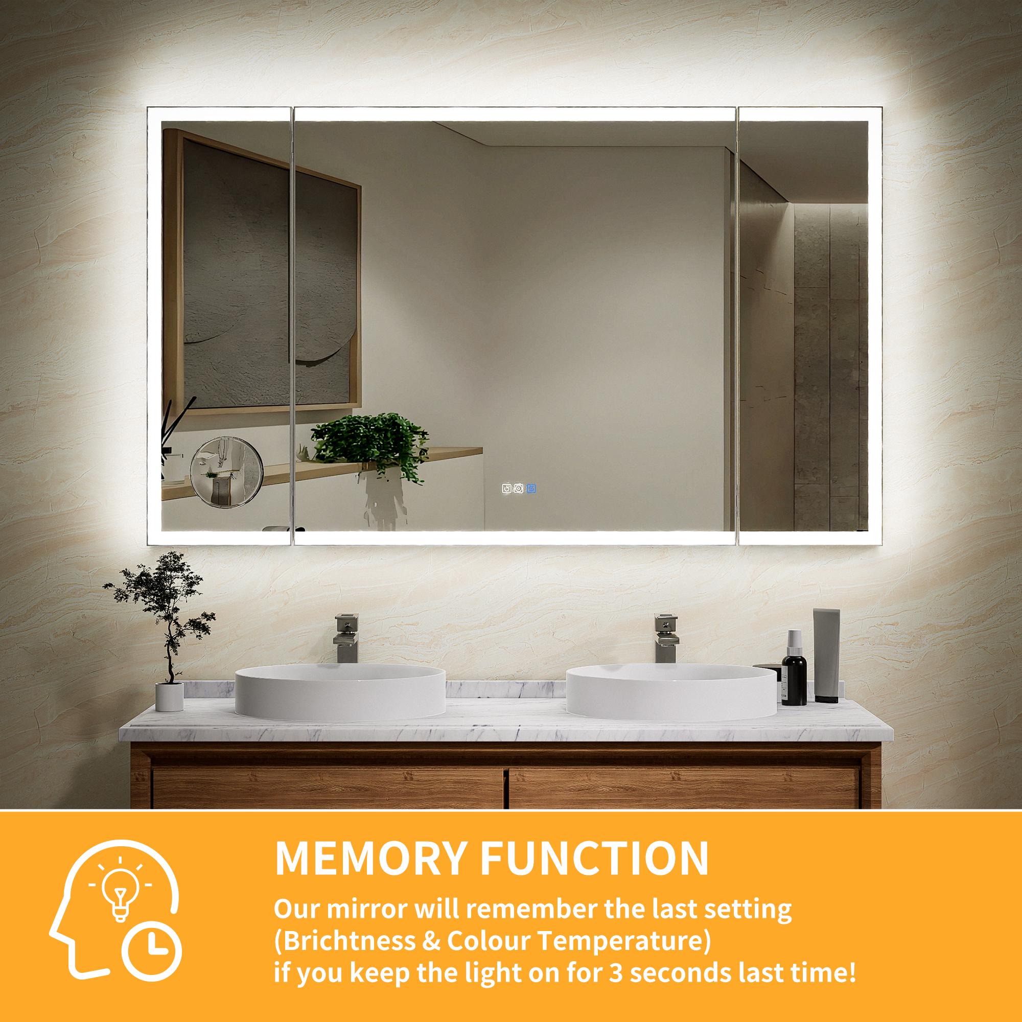 Bayfeve BFXB-9V6036-MIR Framed-Bath-Mirrors - View #9