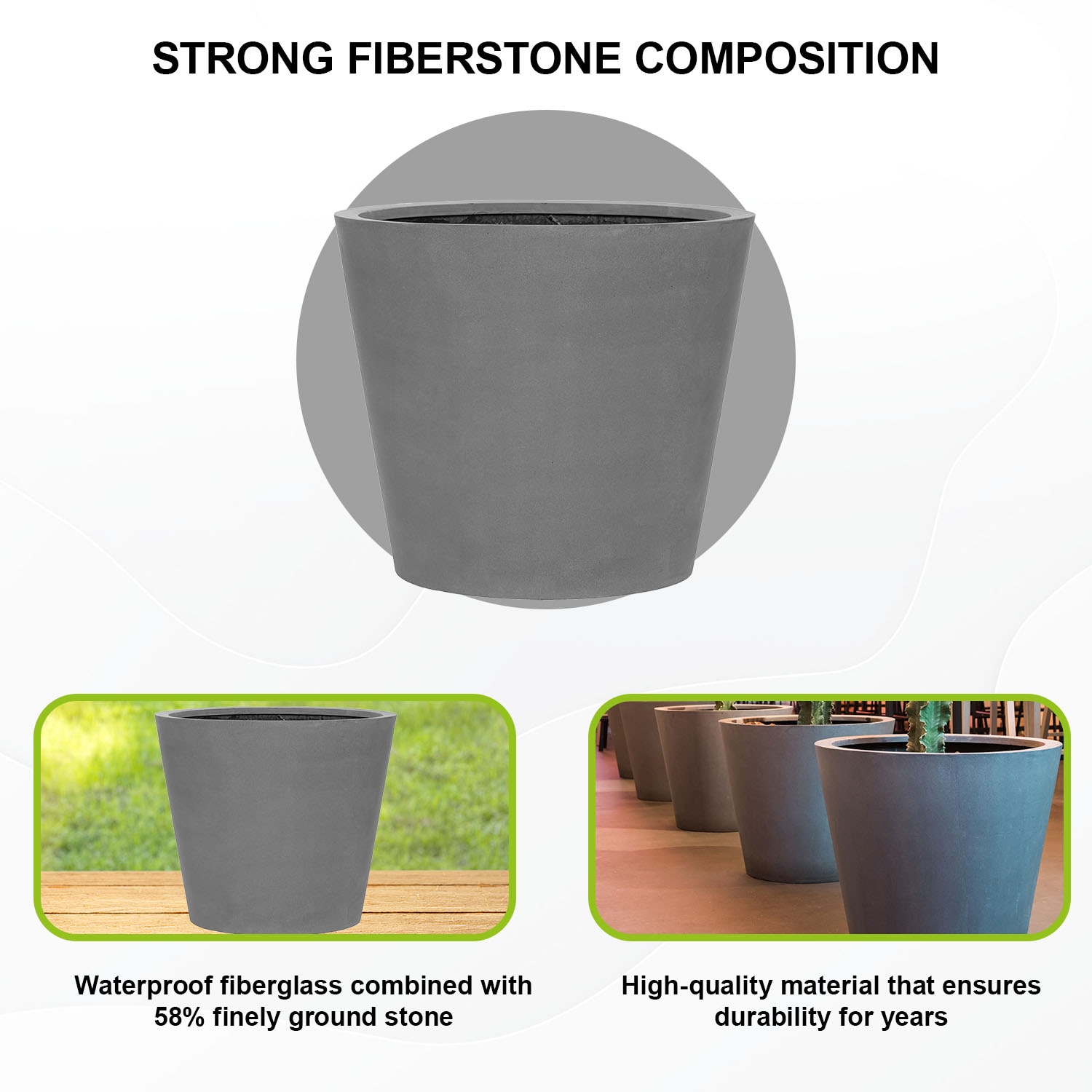 Pottery Pots E1004-60-03 Planter-Window-Box - View #4