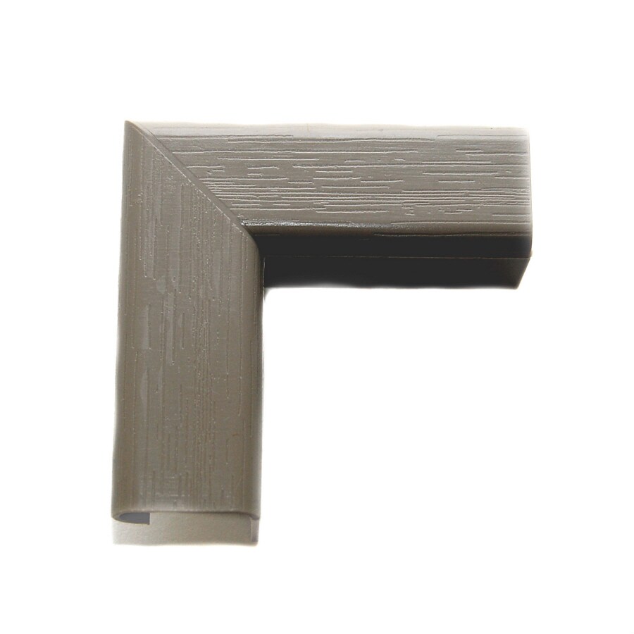  GPCL08 0.75-in x 2.5-in Clay Woodgrain J-Channel Vinyl Siding Trim