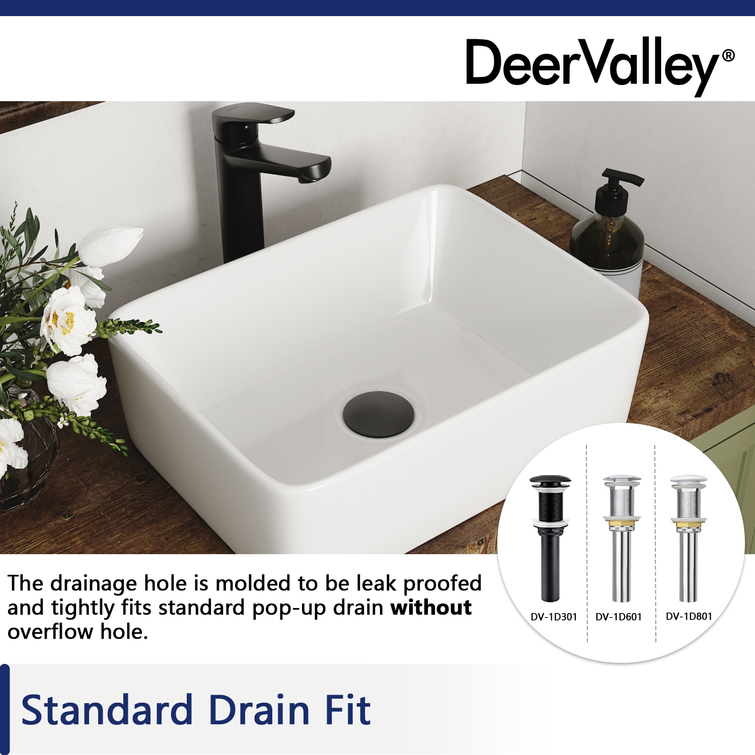 DeerValley DV-1V0048 Bath-Sink - View #7