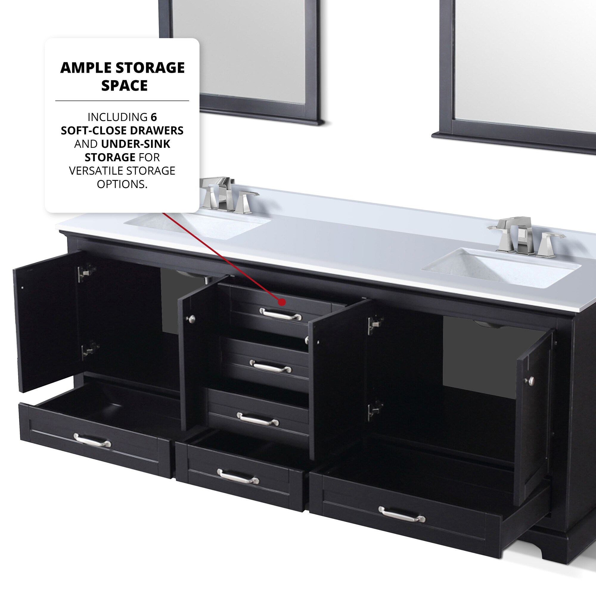 Lexora LVD80DG300 Bath-Vanity-Combo - View #9
