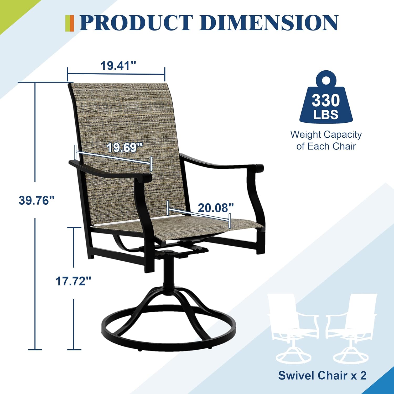 Qeetex LHF-DYQ-PHO-334QWA3S Patio-Dining-Sets - View #2