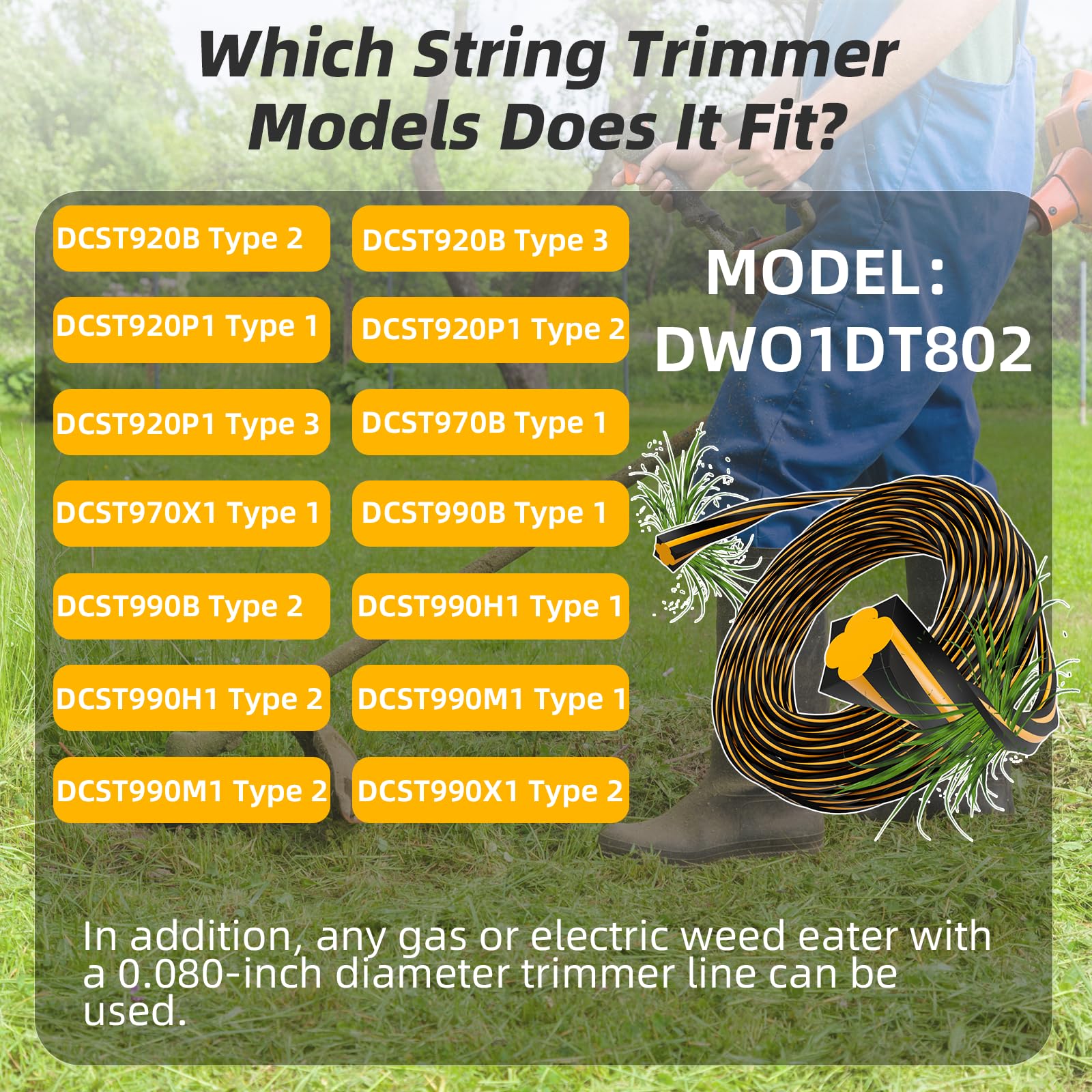Oyezvary LOZ0818O311 Trimmer-Line - View #3