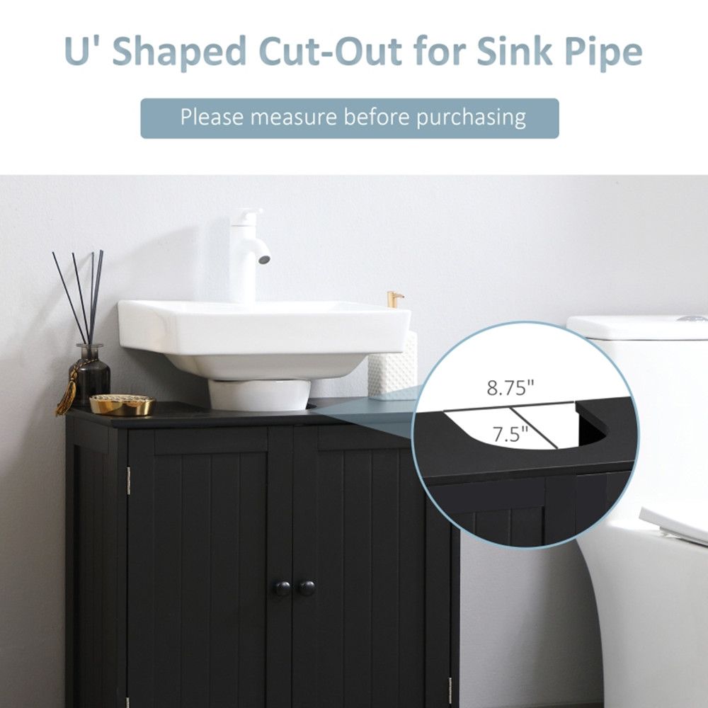 Slickblue 23.5-in Bathroom Vanity Base Cabinet without Top (Assembly ...
