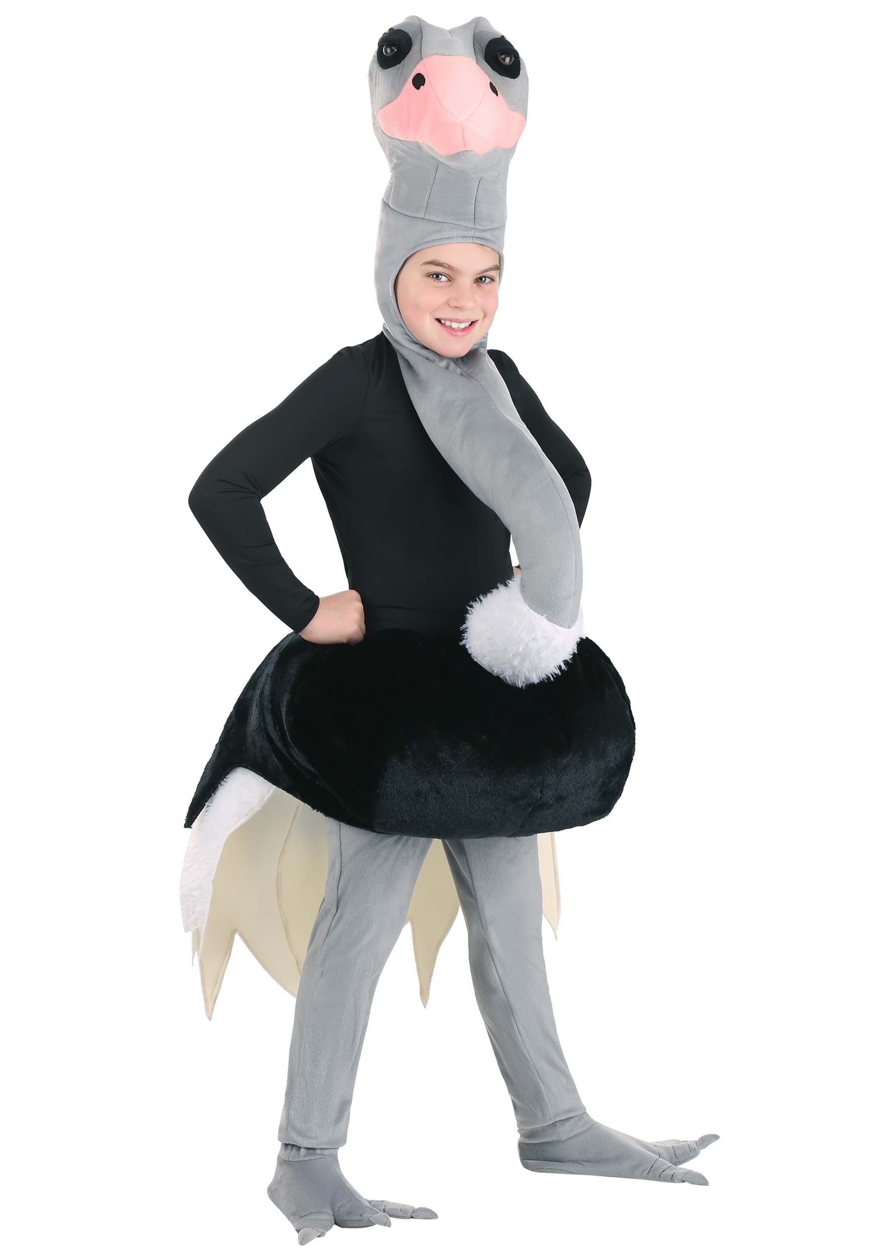 HalloweenCostumes.com FUN6829CH-S FUN Costumes Ostrich Costume for Kid's Small