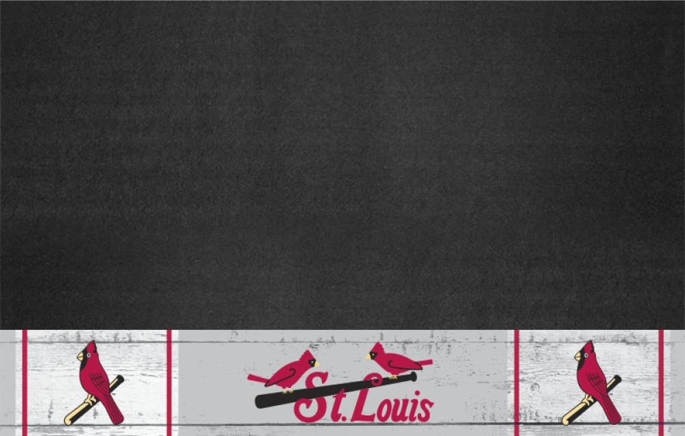 St. Louis Cardinals Starter Mat - Retro Collection