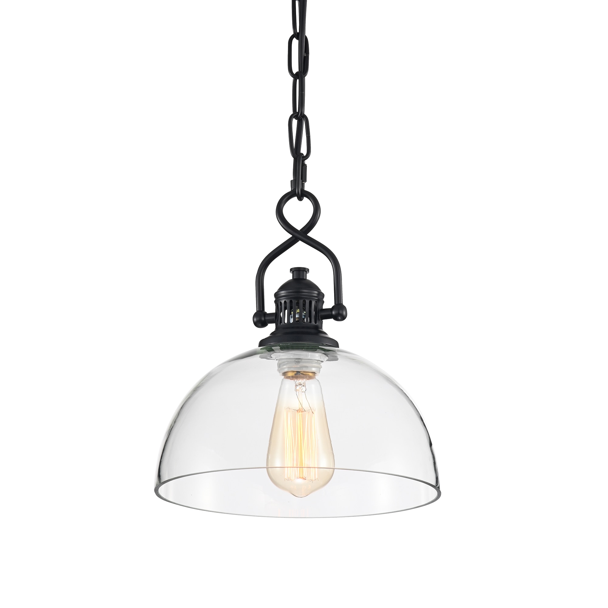 Hines 13 1/2 Wide Brushed Champagne Bronze Pendant Light – Joanna Home