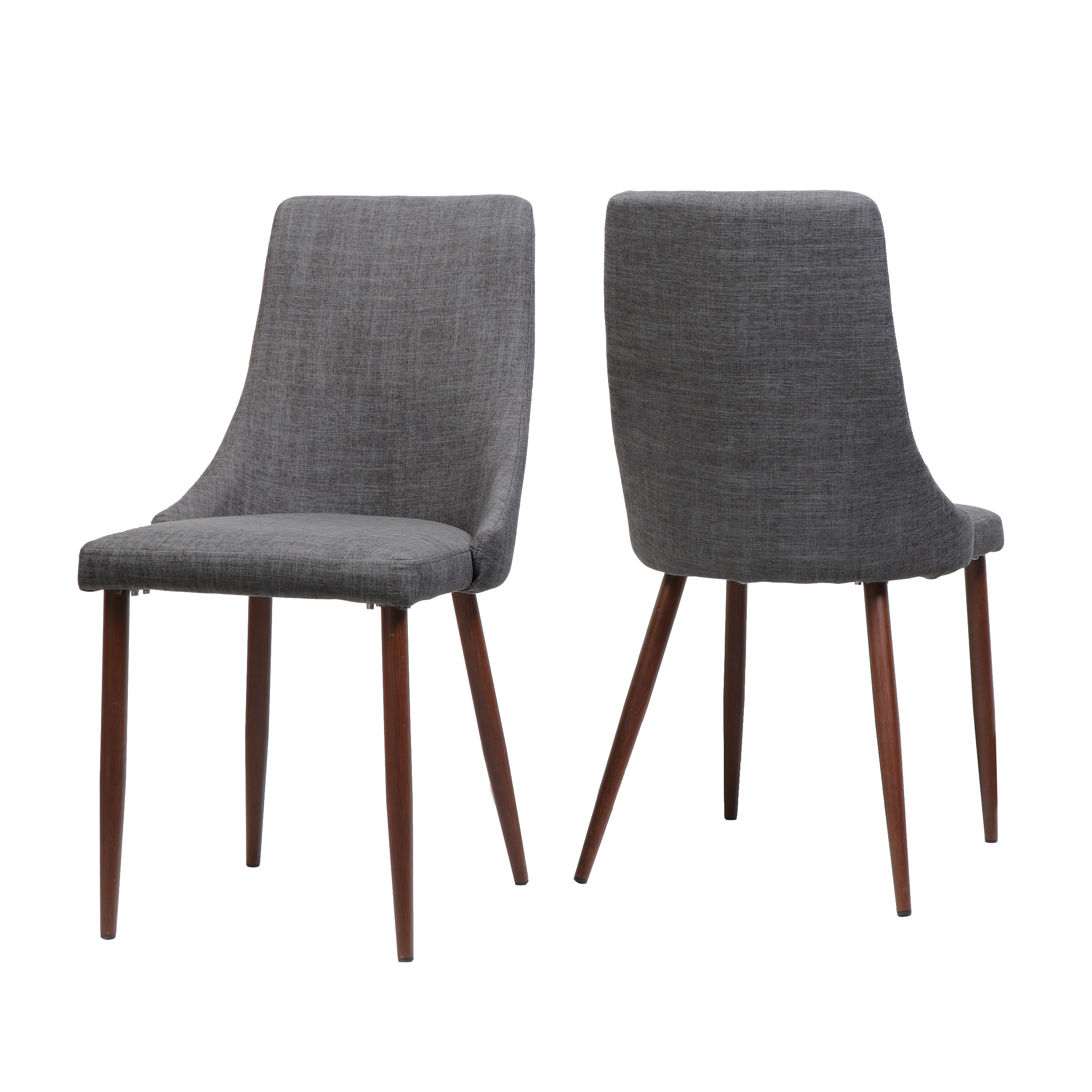 Christopher Knight Home 303199 Sabina Mid Century Fabric Dining Chair (Set of 2)