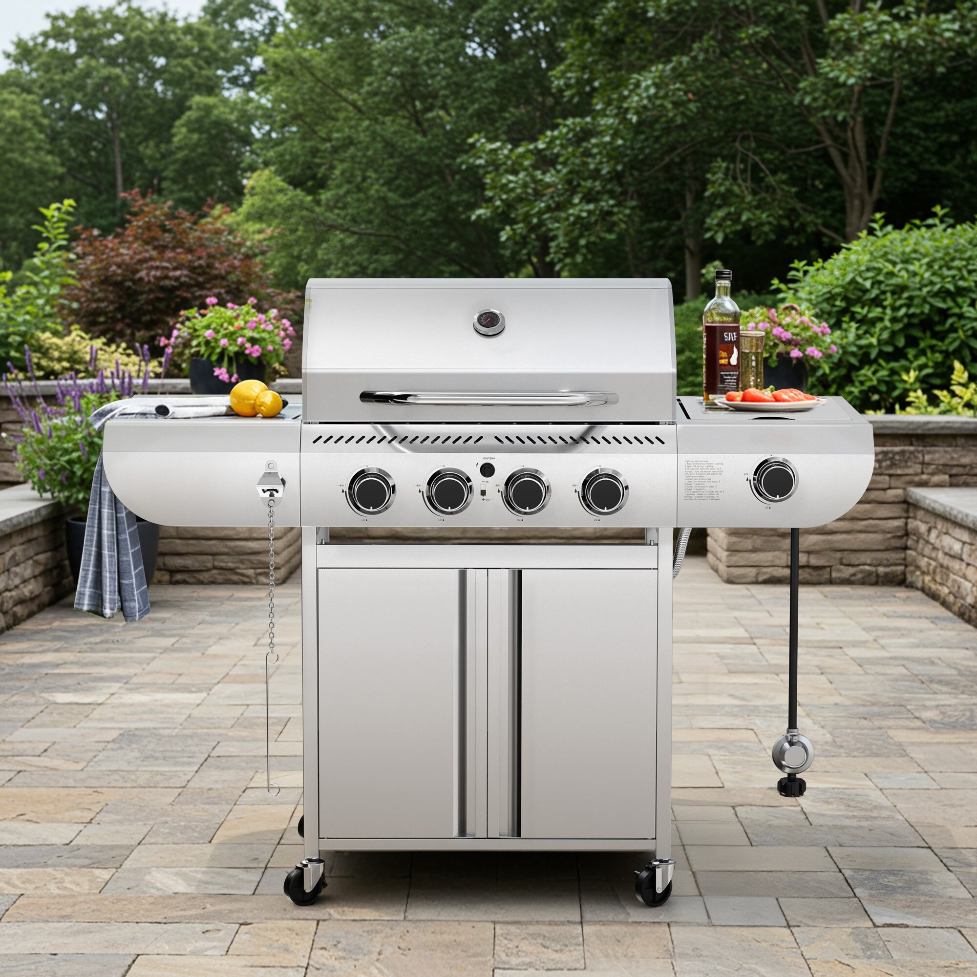 R.W.FLAME G0141B Gas-Grill - View #12