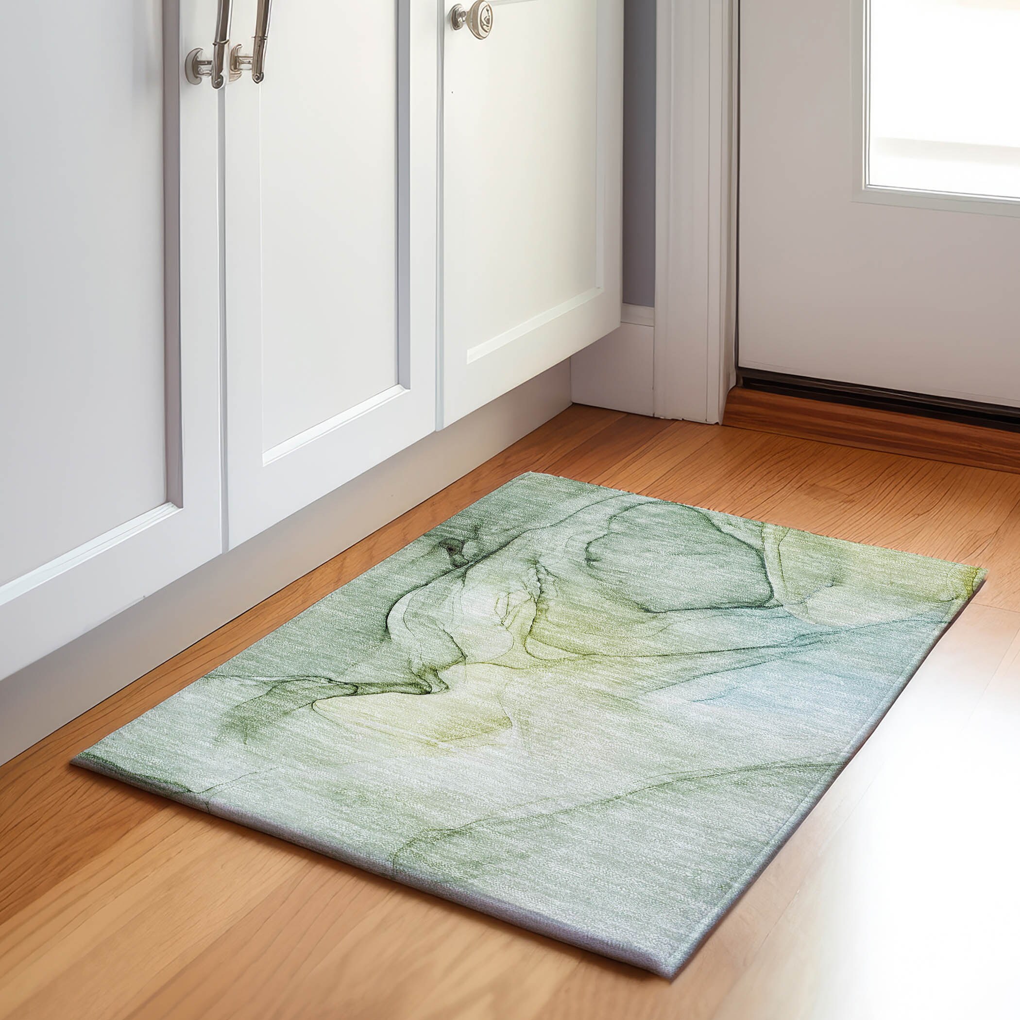 Addison Rugs AMF531NA8X10 Mayfield AMF531NA 8 x 10 (ft) Loomed Polyester Navy Rectangular Indoor Geometric Machine washable Area rug