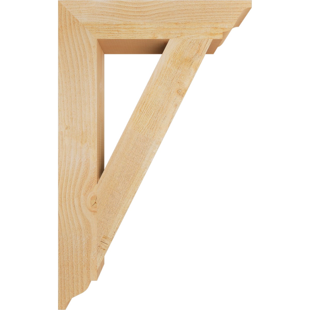 Ekena Millwork BKT04X20X32TRA01RDF corbels - View #3