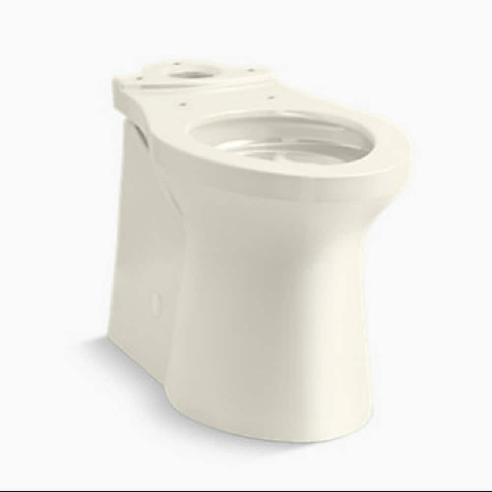 KOHLER Betello Biscuit Elongated Chair Height Toilet Bowl 12-in Rough ...