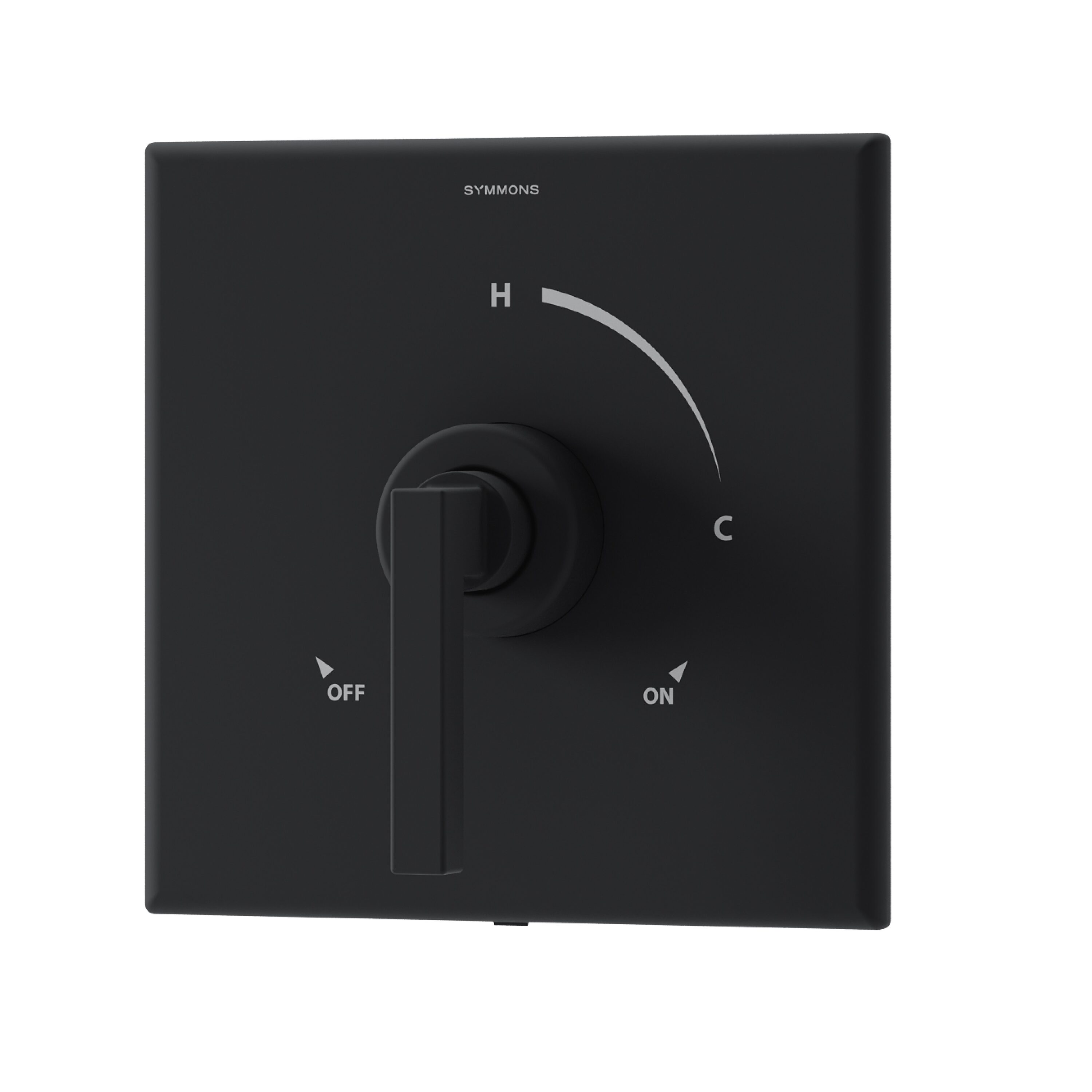 Symmons 3690MBTRM Duro Matte Black 1 -Handle Lever Shower Faucet Handle