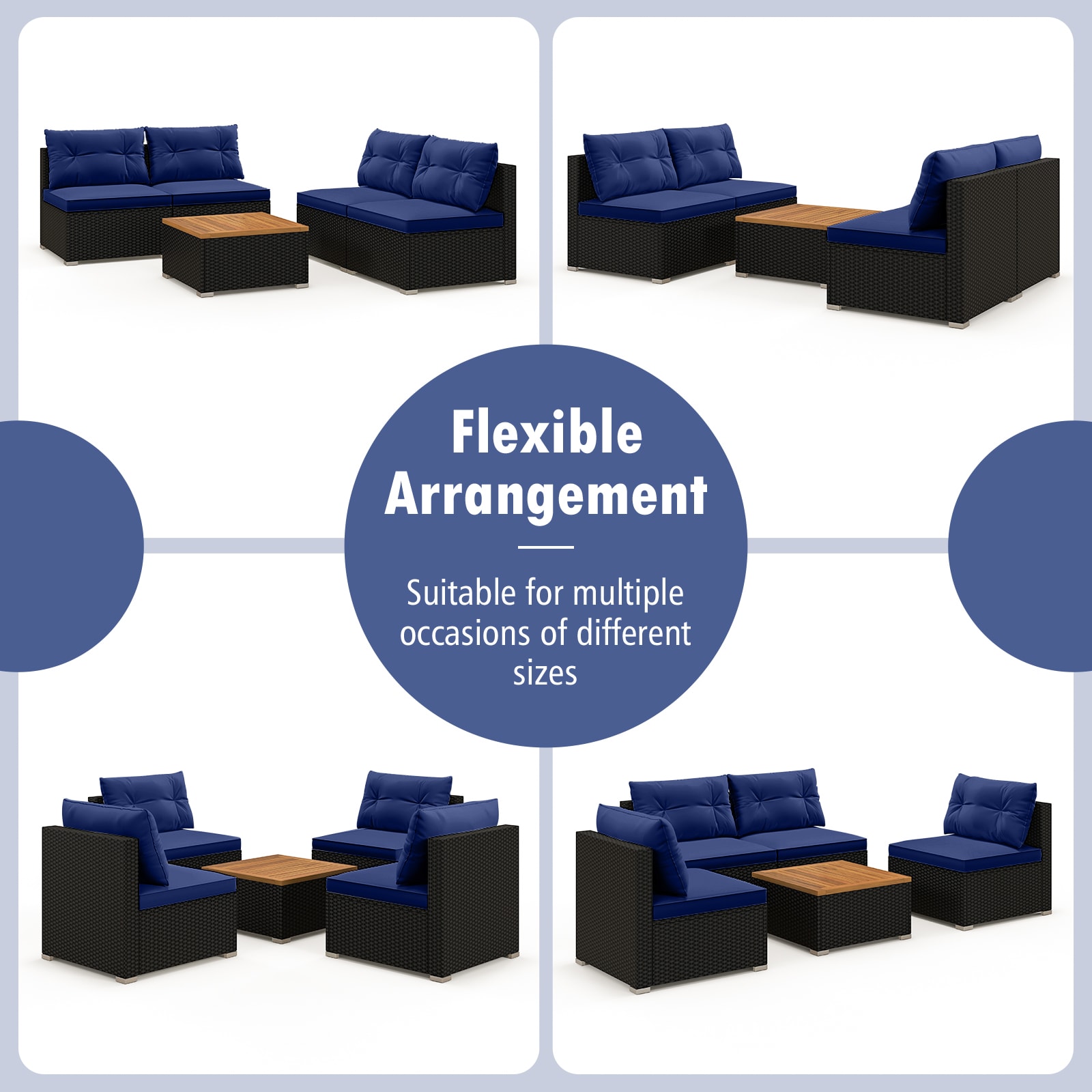 LIVIZA OUJ73007NY Patio-Sofas-Daybeds - View #2