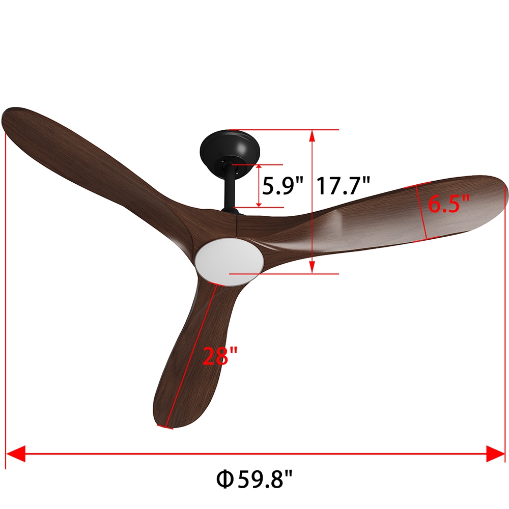 Homsee C-KF020231-01 Ceiling-Fans - View #15