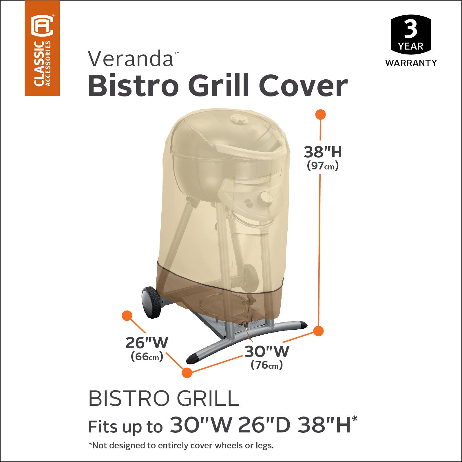 Classic Accessories 55-993-011501-00 Grill-Covers - View #2